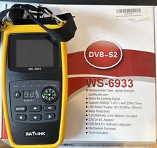 Satlink WS-6933 HD DVB-S + DVB-S2 8PSK SAT Messgerät - Kompaktes und tragbares C