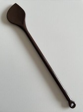 KIGIMA VINTAGE KOCHLÖFFEL IN DUNKELBRAUN RÜHRLÖFFEL MIT SPITZE