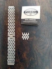 Fossil Herren Uhrenarmband Metall Metallarmband