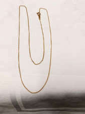 zarte Kette 585 Gold, 46 cm