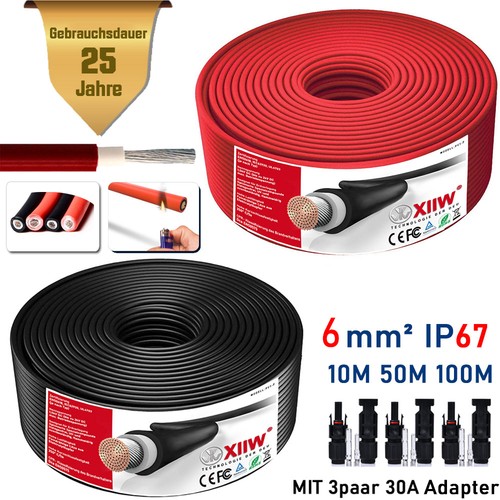 6mm solarkabel solarleitung - 6mm²,