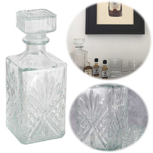 Glaskaraffe kristall whisky - glaskaraffe,