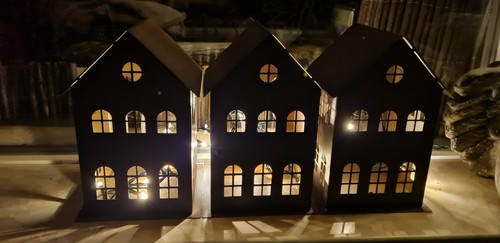 Laterne haus metall neu - haus, 2
