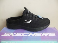 Skechers Damen Clogs Pantoletten Pantoffel Schuhe Slipper schwarz 149529