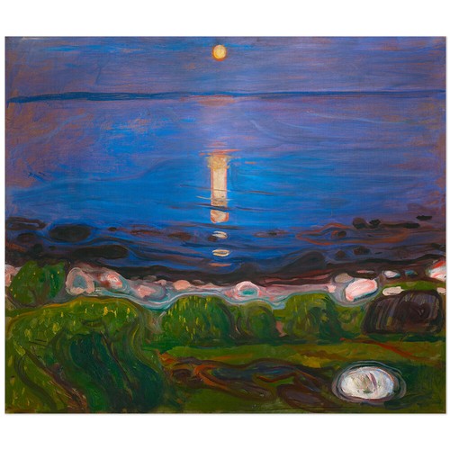Edvard munch sommernacht - munch,, am
