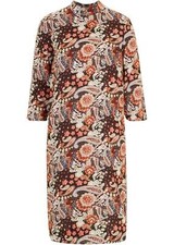 Neu Lockeres Midikleid mit