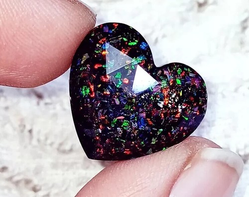 Natürlich dublette regenbogen - dublette,