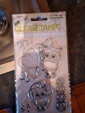 Eulen Stamps, clear stamp, 