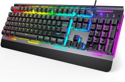 Rgb gaming tastatur - tastatur, vollmetall