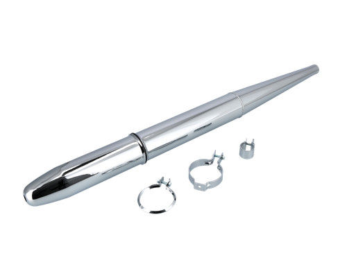 Auspuff zigarrenform - auspuff,