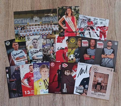 Autogrammkarten