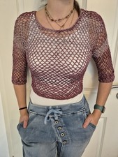 Lila flieder Cropped Netz