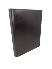 A-Minus Ware Klassischer Echtleder Aktenordner Ring DIN A4  Handmade Indien