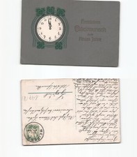 (b97565)   Ansichtskarte Neujahrskarte 1907 nach Heideck, Nachlass Bierbrau