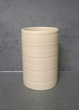  Sahara Natur Beige Zahnputzbecher/ Zahnbecher/ Becher Keramik in Rillen-Design