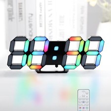 LED-Digitaluhr, Neonuhr, 24,6