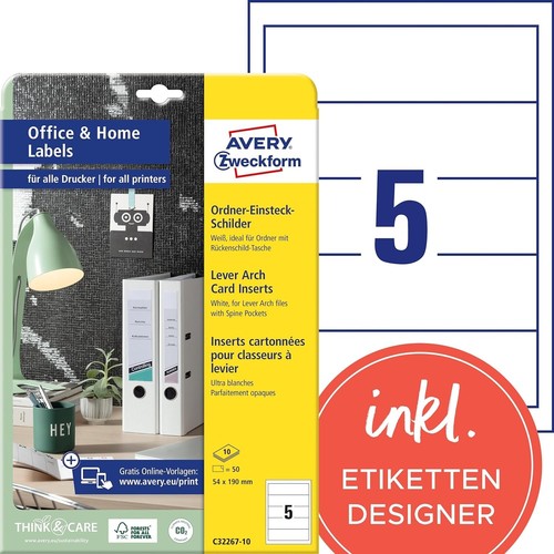 Avery zweckform c32267 - avery,