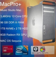 Apple Mac Pro  5.1 ( 2010 ) - 2x 3,46 GHz - 12 core / 24 Threads