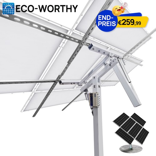 Solar tracker axis für - axis,
