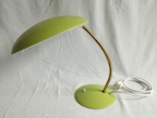 Alte Art Deco Design Schreibtisch Lampe Grüner Schirm Kaiser Idell 6782 ?