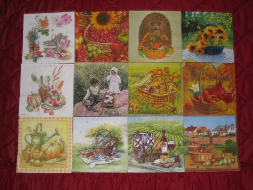 Set besten servietten - 12-besten,