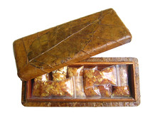 Kiste Bernstein Butterscotch Honig Sammeln Räuchern Schachtel Kasten 80 g