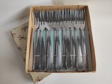 12 Kuchengabeln, Rostfrei, OVP