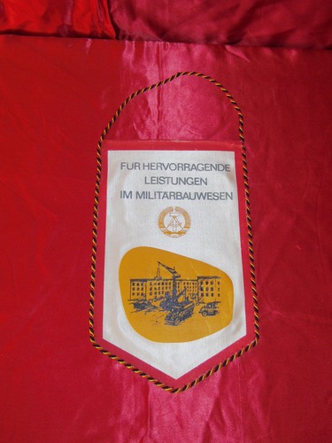 Nva wimpel militärbauwesen - wimpel,