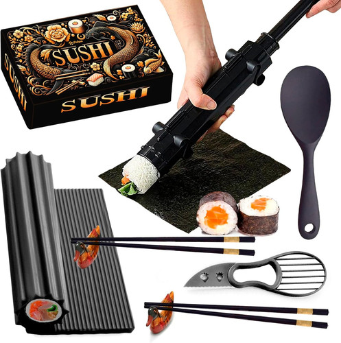 Sushi maker bazooka teilig - bazooka, 8-teilig