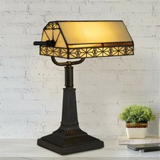 Bankers Lamp Tiffany Table