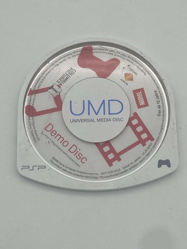 Demo disc for psp vol - disc, 1