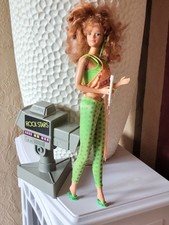 Alte Barbie ROCKSTAR ROCKERS MIDGE mit Kamera in Kleidung Mattel 80er