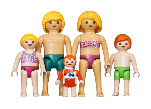 Playmobil familie vogel - playmobil,