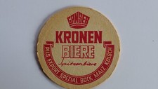 Bierdeckel Kronen Brauerei