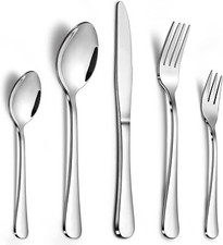 BESTECKSET 30 TEILIG FÜR 6 PERSONEN BESTECK ESSBESTECK TAFELBESTECK EDELSTAHL DE