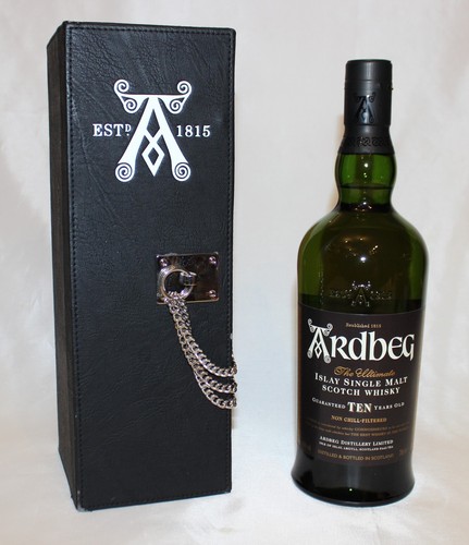 Ardbeg ten incl leder box - ten,