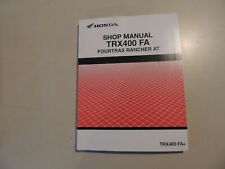 Werkstatthandbuch shop service manual Honda TRX 400 FA 2004 (Englisch)