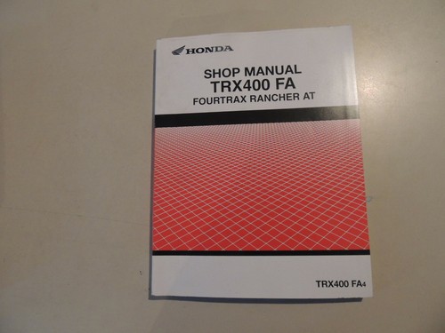 Werkstatthandbuch shop service