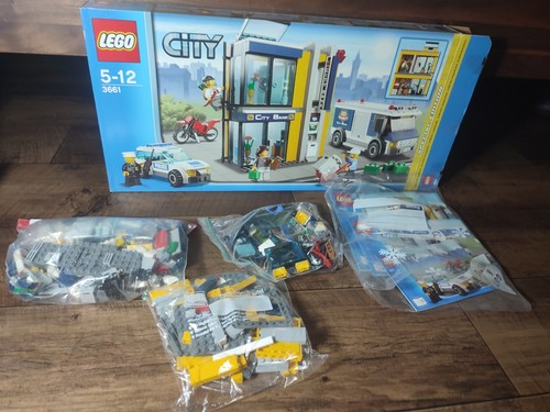 Lego city 3661 banküberfall - city,