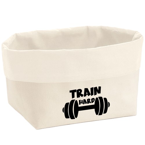 Organizer train hard hantel - train,