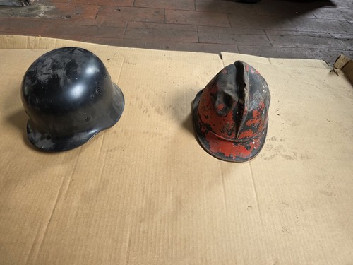 Antik feuerwehrhelm aus - antik,