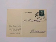 Bahnpost Deutsches Reich Karte