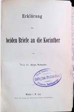 Erklärung der beiden Briefe