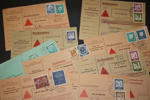 Konvolut sammlung nachnahme - konvolut,