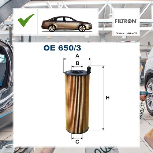 ölfilter filtron für - Ölfilter, audi