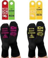 2 Paar Zocker Socken, Gaming