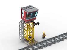 Lego stellwerk leitstelle - stellwerk, i