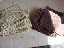 Caliyo 12 Kissenbezüge 60x40 Kissenhülle Sofakissen weicher Cord 40x60