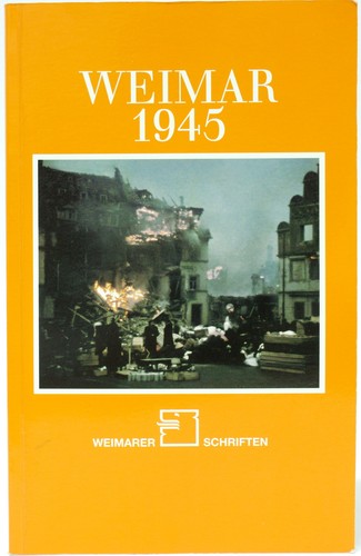 Weimar 1945 weimarer schriften - weimar,