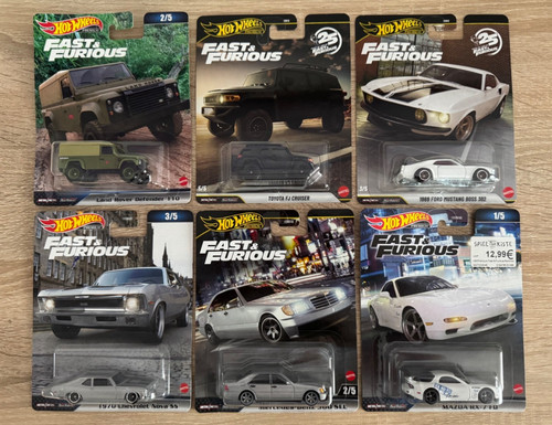 Hot wheels fast - furious, –
